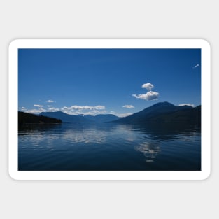 Summer day on Arrow Lake Sticker